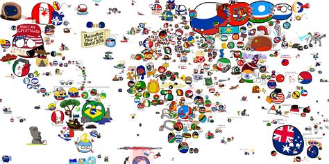 polandball map of the world